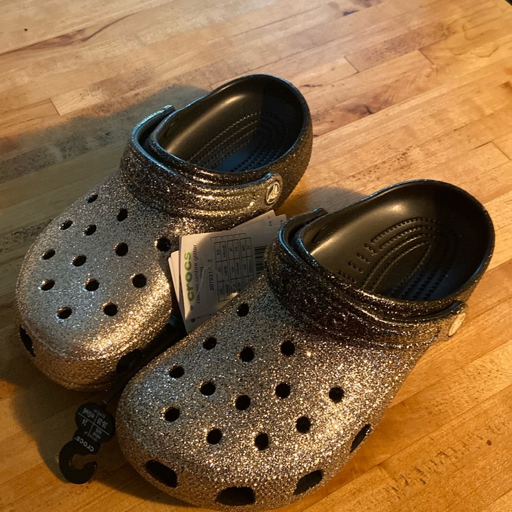 CROCS Classic Ombré Glitter Clog